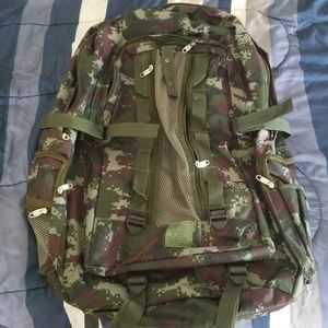 Large travel backpack